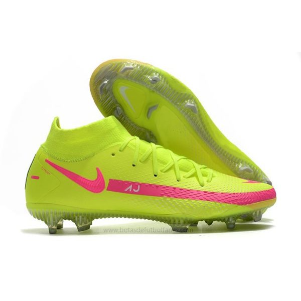 Nike Phantom GT Elite DF FG Verde Rosa